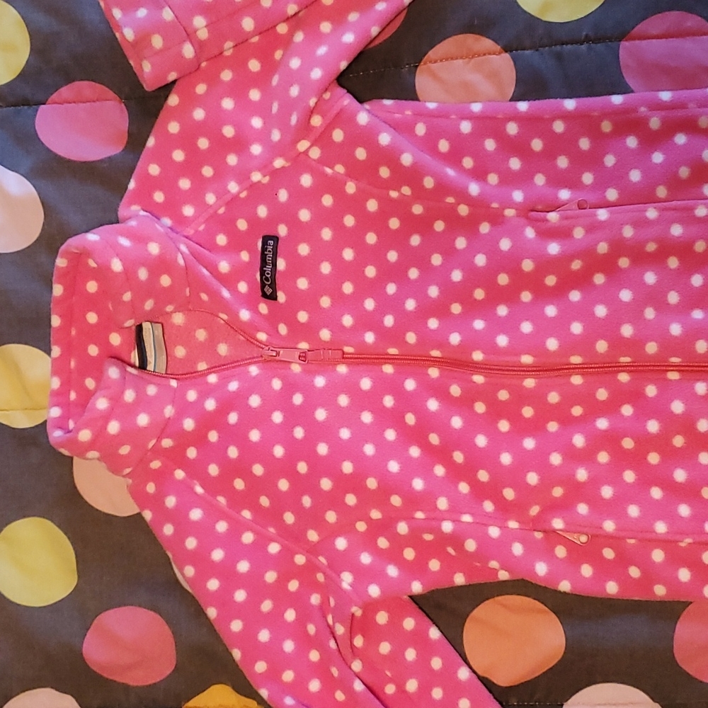 Girl's Columbia fleece, medium